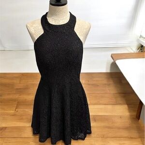 NWT Speechless Black Sequin Halter Dresses